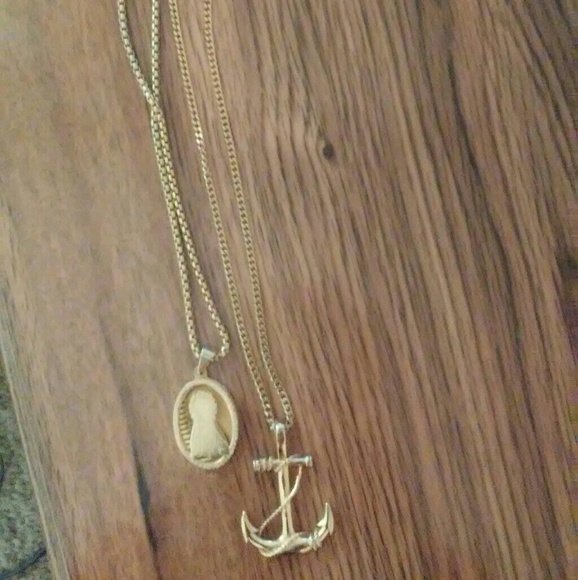 2 14k gold chains - Picture 1 of 5